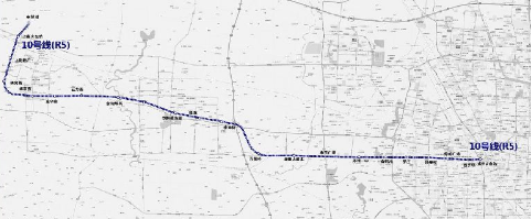 郑州地铁10号线线路图