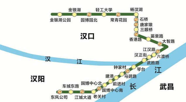 武汉地铁6号线站点具体位置详解