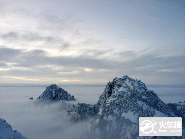 黄山之巅——一场冰雪与霞光的邂逅25