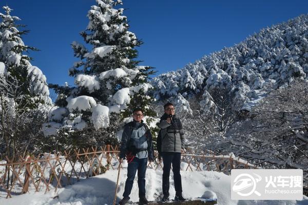 黄山之巅——一场冰雪与霞光的邂逅43